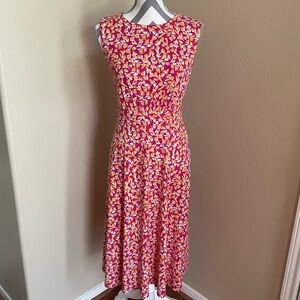 NorthStyle Floral Sleeveless Dress - Size: 10